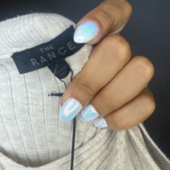 The Range Wool Blended Knit Cropped Corset Tank - Picture 5 of 8